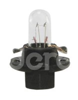 FOCO MINI CON SOQUET 12V 1,2W BX8,5d BASE NEGRA 00