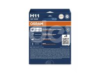 FOCO OSRAM COOL BLUE INTENSE H11 12V 55W PGJ19-2 HALOGENO (2 PIEZAS), LUZ BLANCA AZULADA, LUMENES TEMPERATURA: 5000K, AM406870402, 88904 OSRAM