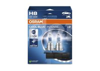FOCO OSRAM COOL BLUE INTENSE H8 12V 35W PGJ19-1 HALOGENO (2 PIEZAS), LUZ BLANCA AZULADA, LUMENES TEMPERATURA: 4800K, AM412670302, 88813 OSRAM