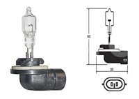 FOCO HALOGENO 896 12V 37.5W T3.25 (894) PGJ13 ESCUADRA 008991151 HELLA HELLA