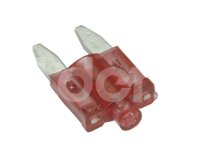 FUSIBLE DE CLAVIJA MINI 10A CON LUZ INDICADOR-REEM