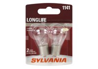 FOCO SYLVANIA LONG LIFE (OEM) 1141 12.8V 18.4W BA15S-LL BLISTER (2 PIEZAS) AM4087900DC, 32572 SYLVANIA