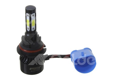 FOCO LED 9007 H/L 4 CARAS LED =LED-9007 H/L LED4C-9007 H/LE IMPORTACION