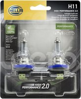FOCO H11 12V 55W PGJ19-2 (2 PIEZAS) 2.0TB 211730901 HELLA HELLA