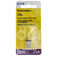 FUSIBLE MUELA MODERNO MICRO 25A BLANCO BP-FMM-25-R M0018