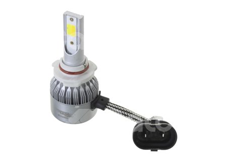 FOCO LED C6 2 COLORES COB 9005 KIT (2 PIEZAS) 30W 6000K AMARILLO-BLANCO C62C-9005 IMPORTACION