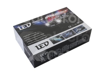 FOCO LED C6 2 COLORES COB 9005 KIT (2 PIEZAS) 30W 6000K AMARILLO-BLANCO C62C-9005 IMPORTACION