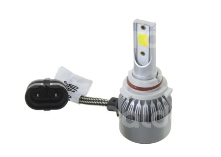 FOCO LED C6 2 COLORES COB 9006 KIT (2 PIEZAS) 30W 6000K AMARILLO-BLANCO C62C-9006 IMPORTACION