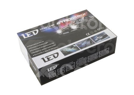 FOCO LED C6 2 COLORES COB 9007 ALTA/BAJA KIT (2 PIEZAS) 30W 6000K AMARILLO-BLANCO C62C-9007HL IMPORTACION