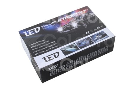 FOCO LED C6 2 COLORES COB H10 KIT (2 PIEZAS) 30W 6000K AMARILLO-BLANCO C62C-H10 IMPORTACION