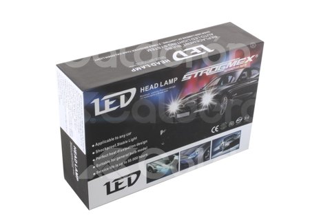 FOCO LED C6 2 COLORES COB H13 ALTA/BAJA (KIT 2 PZAS) 6000K AMARILLO-BLANCO C62C-H13HL IMPORTACION