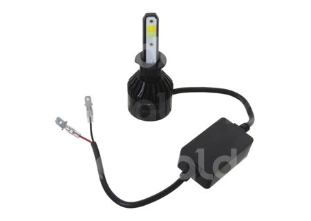 FOCO LED C6 3 COLORES COB H1 KIT (2 PIEZAS) 30W 6000K AMARILLO-AZUL-BLANCO C63C-H1 IMPORTACION