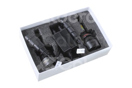 FOCO LED C6 3 COLORES COB H10 KIT (2 PIEZAS) 30W 6000K AMARILLO-AZUL-BLANCO C63C-H10 IMPORTACION