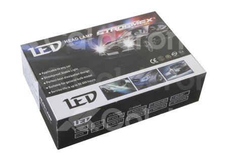 FOCO LED C6 3 COLORES COB H11 KIT (2 PIEZAS) 30W 6000K AMARILLO-AZUL-BLANCO C63C-H11 IMPORTACION