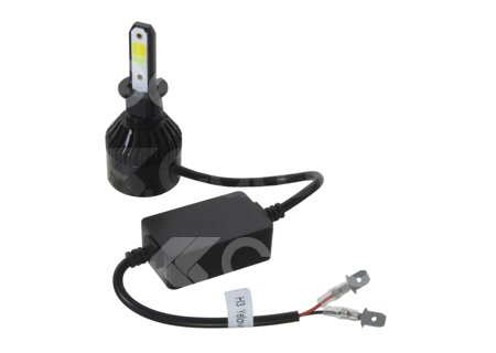 FOCO LED C6 3 COLORES COB H3 KIT (2 PIEZAS) 30W 6000K AMARILLO-AZUL-BLANCO C63C-H3 IMPORTACION