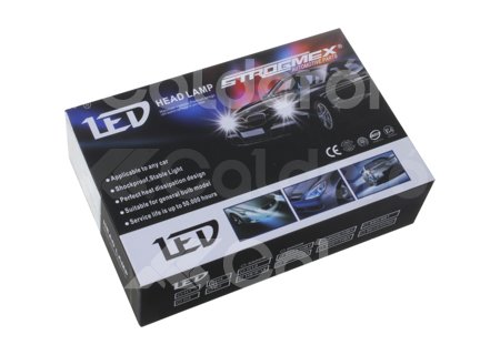 FOCO LED C6 3 COLORES COB H3 KIT (2 PIEZAS) 30W 6000K AMARILLO-AZUL-BLANCO C63C-H3 IMPORTACION