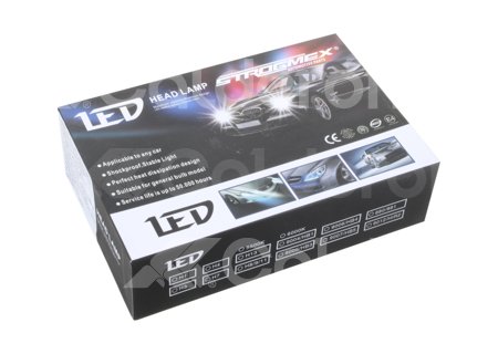 FOCO LED C6 4 COLORES COB H1 KIT (2 PIEZAS) 30W 6000K AMARILLO-AZUL-ROJO-BLANCO C64C-H1 IMPORTACION