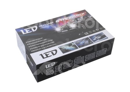 FOCO LED C6 4 COLORES COB H11 KIT (2 PIEZAS) 30W 6000K AMARILLO-AZUL-ROJO-BLANCO C64C-H11 IMPORTACION