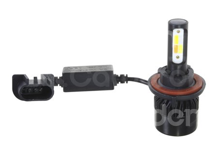FOCO LED C6 4 COLORES COB H13 ALTA/BAJA (KIT 2 PZAS) 6000K AMARILLO-AZUL-ROJO-BLANCO C64C-H13HL IMPORTACION