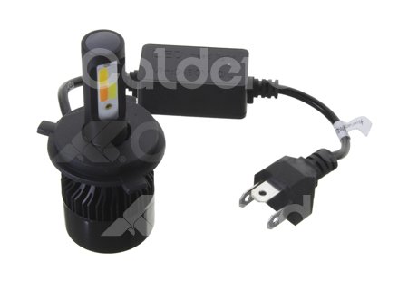 FOCO LED C6 4 COLORES COB H4 ALTA/BAJA KIT (2 PIEZAS) 30W 6000K AMARILLO-AZUL-ROJO-BLANCO C64C-H4HL IMPORTACION