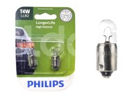 FOCO PHILIPS 57 LONGER LIFE T4W 12V BLISTER-2PZS PHILIPS: 12929LLB2 PHILIPS