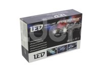 FOCO LED C6 3 COLORES COB 9007 ALTA/BAJA KIT (2PZAS) 30W 6000K AMARILLO-AZUL-BLANCO C63C-9007HL STROGMEX