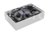 FOCO LED C6 3 COLORES COB H4 ALTA/BAJA KIT (2PZAS) 30W 6000K AMARILLO-AZUL-BLANCO C63C-H4HL STROGMEX