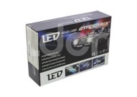 FOCO LED C6 3 COLORES COB H4 ALTA/BAJA KIT (2PZAS) 30W 6000K AMARILLO-AZUL-BLANCO C63C-H4HL STROGMEX