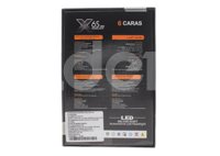 FOCO LED 6S 6 CARAS COB 9004 ALTA/BAJA KIT (2 PIEZAS) 30W 6000K IMPORTACION