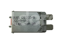 FUSIBLE TERMICO CLAVIJA CB223-10A  CON RESET 22310-002 M0018