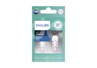 FOCO PHILIPS 194W ULTINON LED BLISTER 2 PIEZAS LED BLANCO BASE: AN.2.1X9.5PR. TIPO: T10 VOLTAJE: 12V TEMPERATURA DE COLOR: HASTA 6000K 194ULWX2 PHILIPS