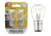 FOCO PHILIPS 1157 STANDARD S-8 12.8V 32/3CP BAY15D BLISTER (2 PIEZAS) 1157B2 PHILIPS