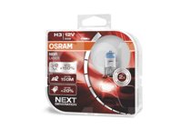 FOCO OSRAM NIGHT BREAKER LASER H3 12V 55W PK22S HALOGENO (2 PIEZAS), NEXT GENERATION, LUZ BLANCA, ALCANCE: HASTA 150M, LUMENES TEMPERATURA: 3900K, AM093211413, 86863 OSRAM