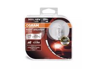 FOCO OSRAM NIGHT BREAKER SILVER H11 12V 55W PGJ19-2 HALOGENO (2 PIEZAS), TEMPERATURA: 3200K, AA386121602, 86872 OSRAM