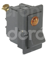 INTERRUPTOR ILUMINADO AMBAR  93600F M0008