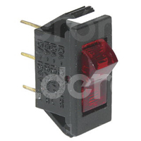 INTERRUPTOR ILUMINADO ROJO 1609FR11E15A M0008