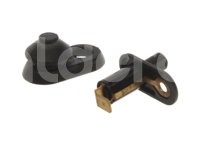 INTERRUPTOR DE PUERTA VW FOX, GOL, SAVEIRO 00-03 2 TERMINALES  CON CAPUCHON PROTECTOR 377947561D IMPORTACION