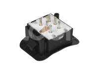INTERRUPTOR LEVANTA VIDRIOS (DOBLE) FORD RANGER 1995-2007; MAZDA B2300 1997-2007, B2500 1998-2001, B3000 1995-2007, B4000 1995-2007 6 TERMINALES, CUB: 	B025-161NA1-070; STANDARD: DWS-150 2460912 IMPORTACION