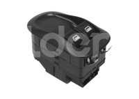 INTERRUPTOR LEVANTA VIDRIOS (SENCILLO) PEUGEOT 206 2000-2007, 306 2000-2002, 7 TERMINALES, 1698723, 1229802 IMPORTACION