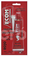 SILICON ROJO ALTA TEMPERATURA RTV  70GR.ECO-118-R  ECOM M0033