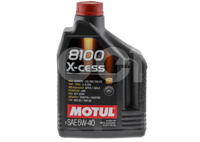 ACEITE MOTUL SINTETICO 8100 X-CESS 5W40 2LT 20,000KM 102869 M0082