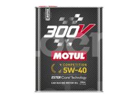 ACEITE MOTUL SINTETICO COMPETENCIA 300V 5W40 2 LITROS, MOTUL: 110817 MOTUL