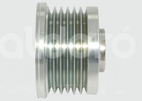 POLEA DE ALTERNADOR CLUTCH RENAULT CLIO, KANGOO, TRAFIC 6 RANURAS 593514 IMPORTACION