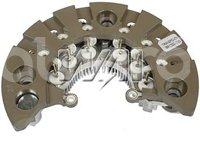 PORTA DIODO FORD EDGE, ESCAPE, FUSION, TAURUS; LINCOLN MKS, MKZ, ZEPHYR; MAZDA 3, 6, CX-9, TRIBUTE; MERCURY MARINER, MILAN, SABLE, SISTEMA: MITSUBISHI, VOLTAJE: 12V, DIODOS: 12 (50A) AJUSTE A PRESION, DIAMETRO: 128MM (OD), ALTERNADORES: MITSUBISHI 150A IR/IF (LESTER: 11169, 11172, 11173, 11267, 11269, 11270, 11273), TRANSPO: IMR12800 TRANSPO