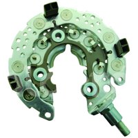 PORTA DIODO CHRYSLER VOYAGER, TOWN COUNTRY, SEBRING; DODGE CARAVAN, GRAND CARAVAN, STRATUS SISTEMA: NIPPONDENSO 12V 120-160A ER/IF 12 DIODOS 117MM INR421AL TRANSPO