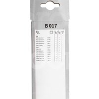 PLUMA BOSCH UNI.JGO. 22-18" METALICA BOSCH VIGENTE: 3397010045 BOSCH