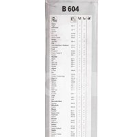 PLUMA BOSCH UNI.JGO. 24-18" METALICA   BOSCH VIGENTE: 3397010048 BOSCH CORTO: B604 BOSCH