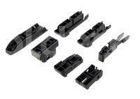 PLUMA LIMPIAPARABRISAS FLAT WIPER INDIVIDUAL  19" 8 ADAPTADORES IMPORTACION