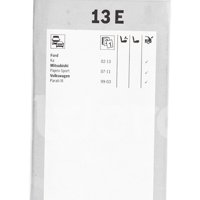 PLUMA BOSCH UNI.IND. 13' TRASERA ECO   BOSCH VIGENTE: 3397011595 BOSCH CORTO: 13E BOSCH