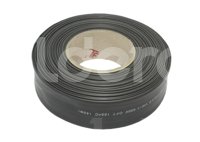 THERMOFIT NEGRO 1 5/8"  (40mm) ROLLO 25MT. DRS-40